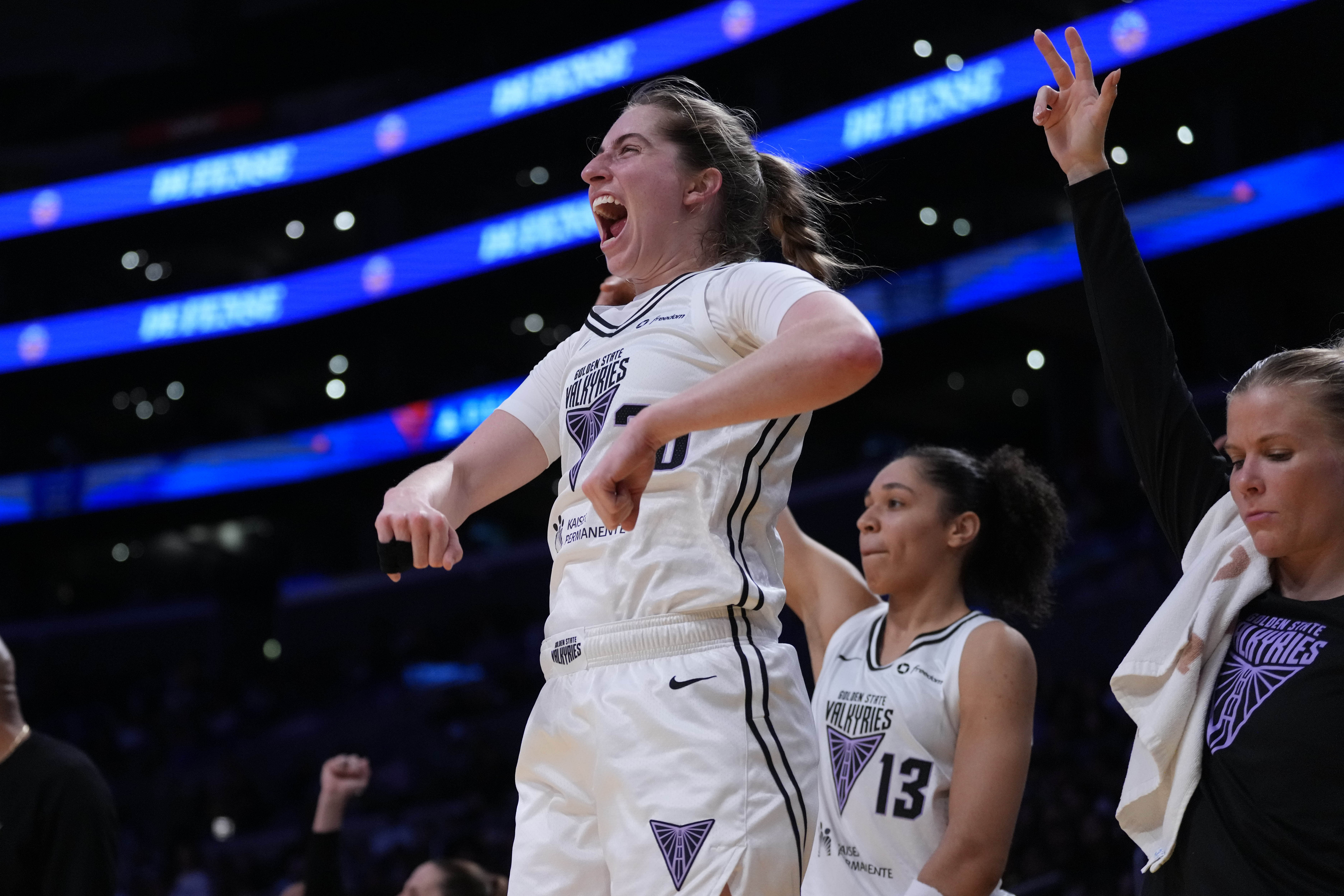 Kate Martin and Golden State Valkyries off to 2-1 start. (Photo: IMAGN)